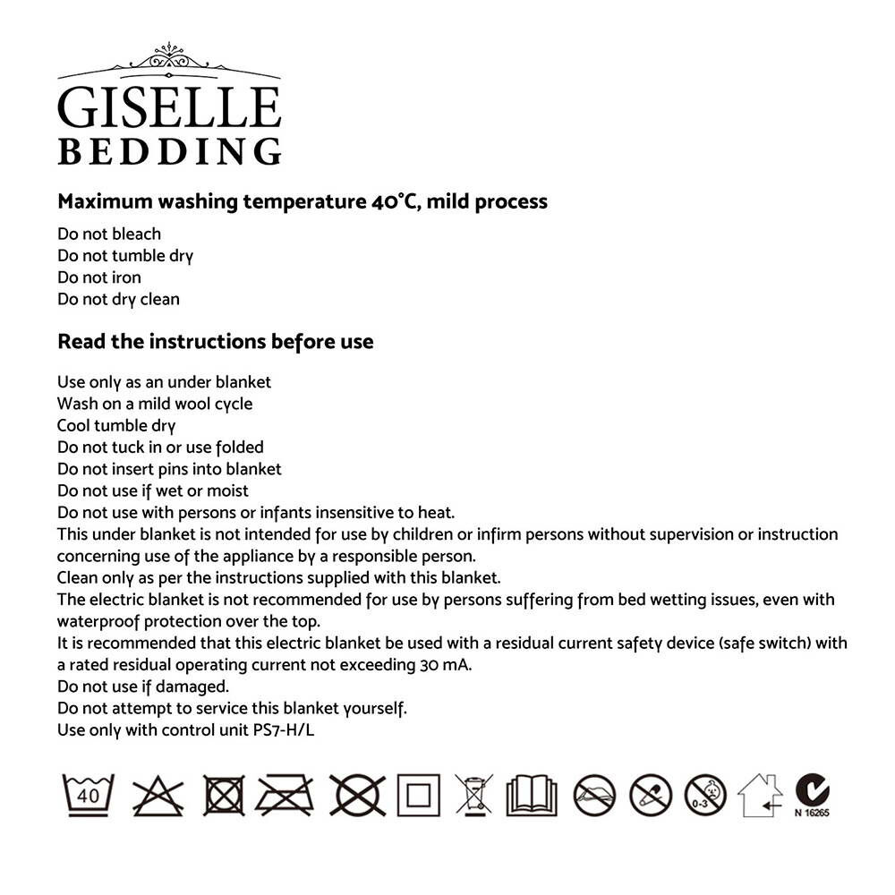 Bedding Electric Blanket Fleece Price