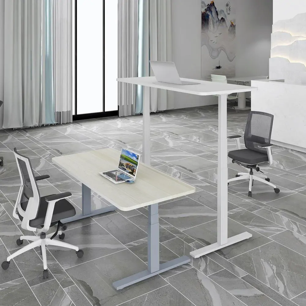 Standing Desk Height Adjustable Sit Stand Motorised Dual Motors Frame Price