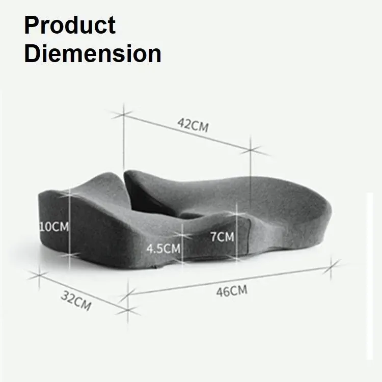Premium Memory Foam Seat Cushion Coccyx Orthopedic Back Pain Relief Chair Pillow Office Price