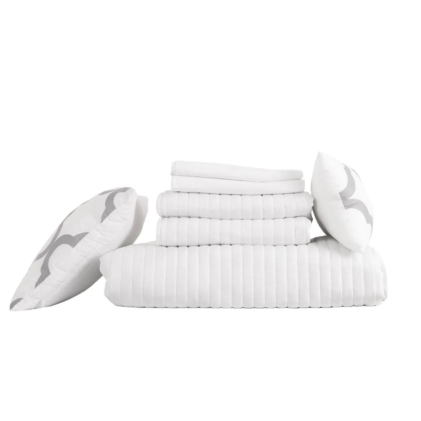 Bamboo Cooling Reversible 7 Piece Comforter Set Bedspread Price