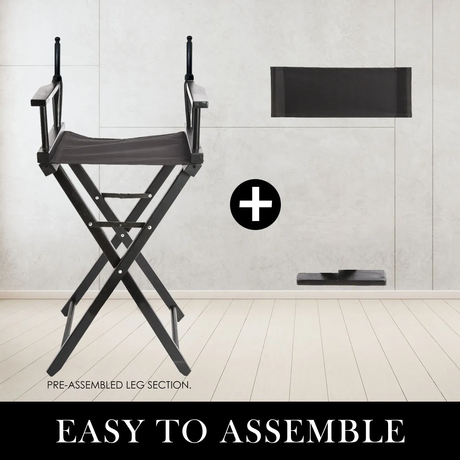 La Bella Folding Tall Chair DARK HUMOR Movie Director 75cm Price