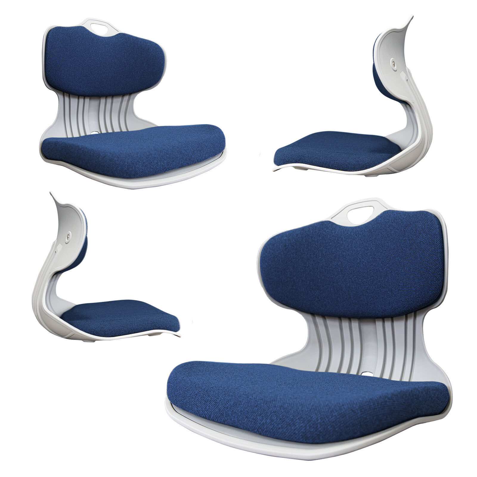 Samgong Grey Slender Chair Posture Correction Seat Floor Lounge Stackable Price