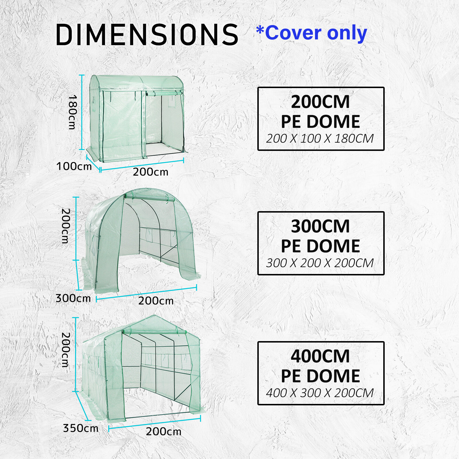 Home Ready Apex Mini Garden Greenhouse Shed PVC Cover Only Price