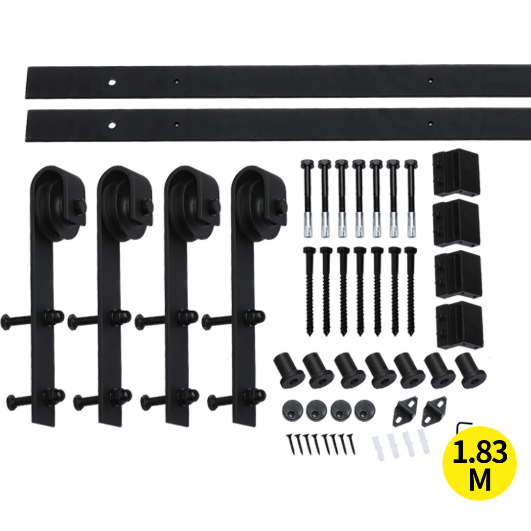 Antique Classic Style Barn Door Hardware Track Roller Kit Price