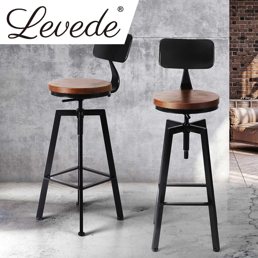 Industrial Bar Stools Kitchen Stool Wooden Barstools Swivel Price