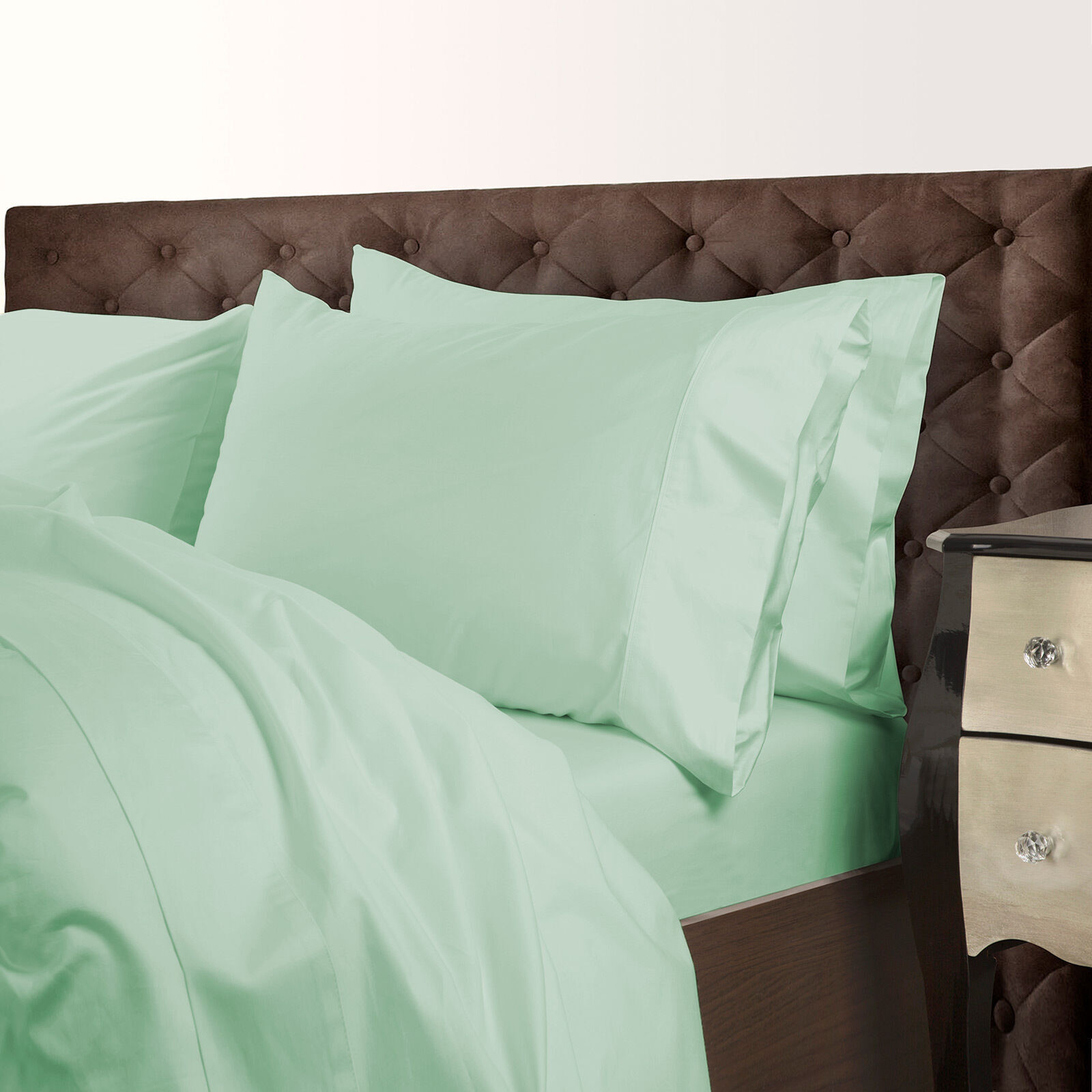 Royal Comfort 1000TC Cotton Blend Quilt Cover Sets Queen - Pebble - Model-E146EC Price