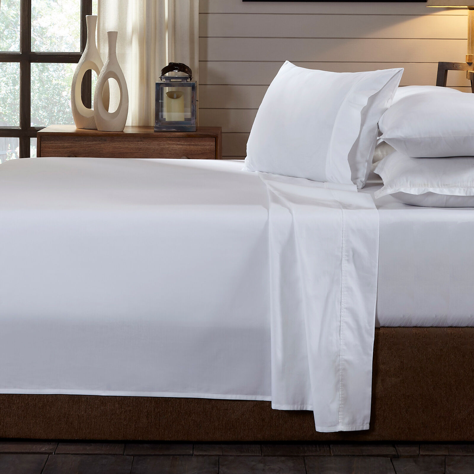 250TC 100% Organic Cotton 4 Piece Sheet Set Price