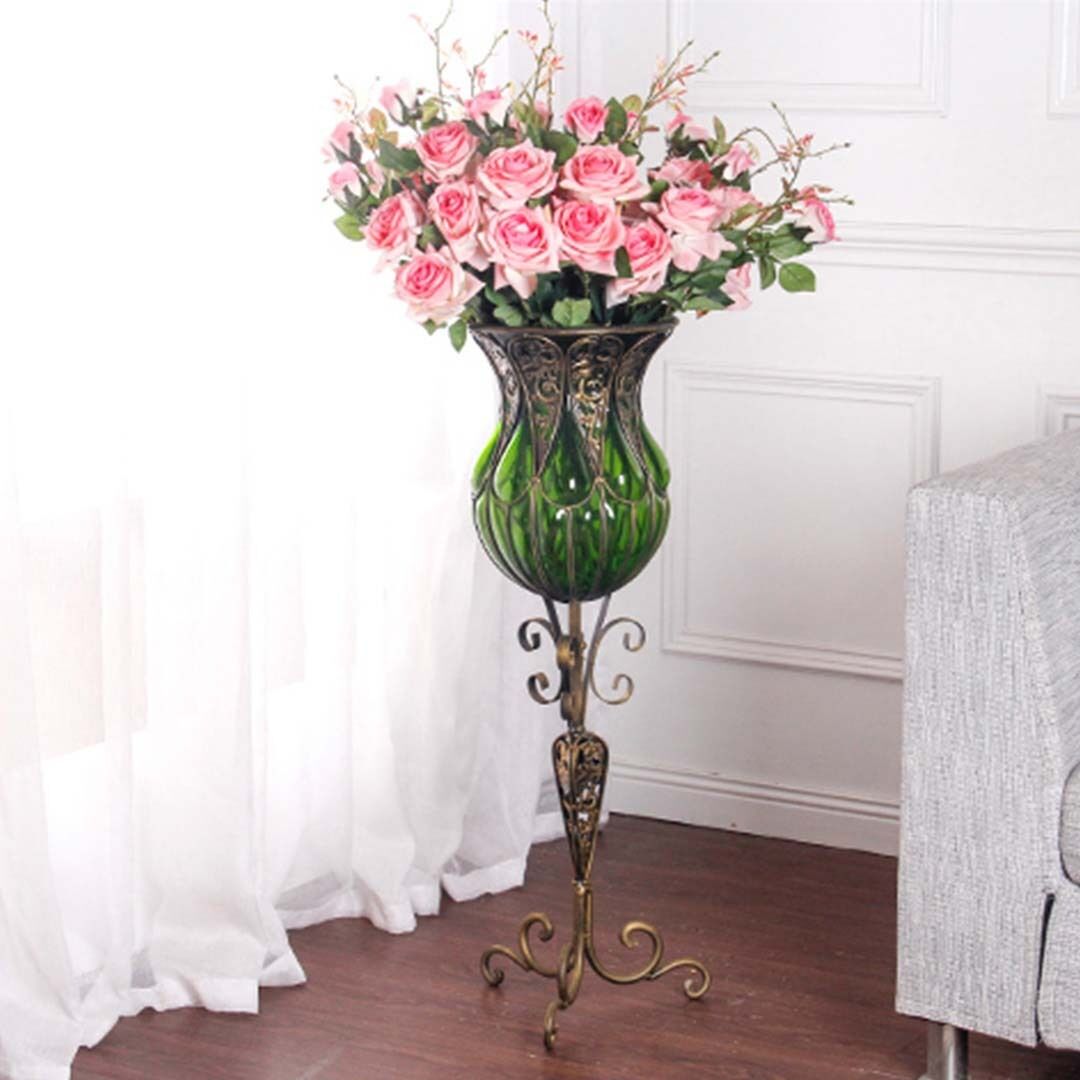 12pcs Artificial Silk Flower Fake Rose Bouquet Table Decor Price