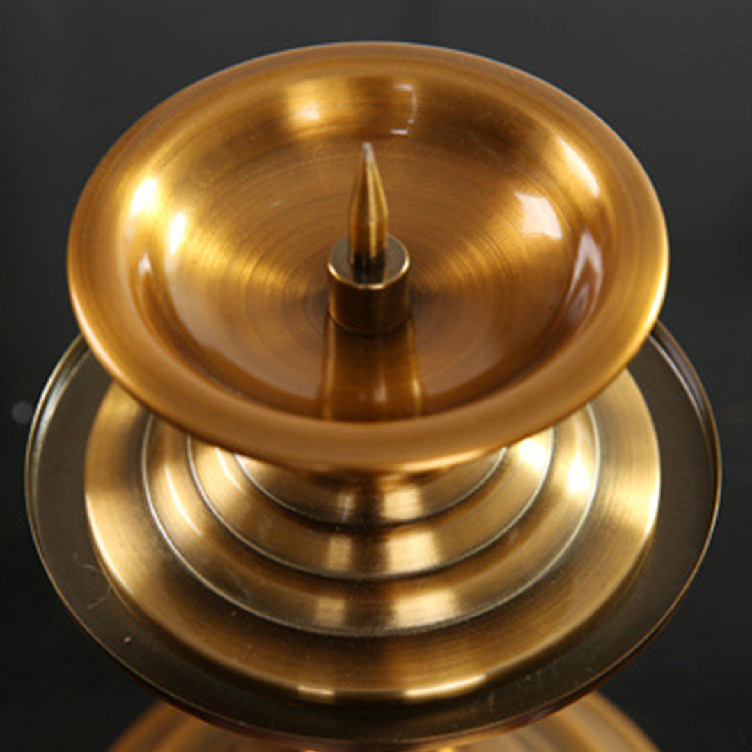 Gold Nordic Deluxe Candlestick Candle Holder Stand Pillar Glass /Iron Price