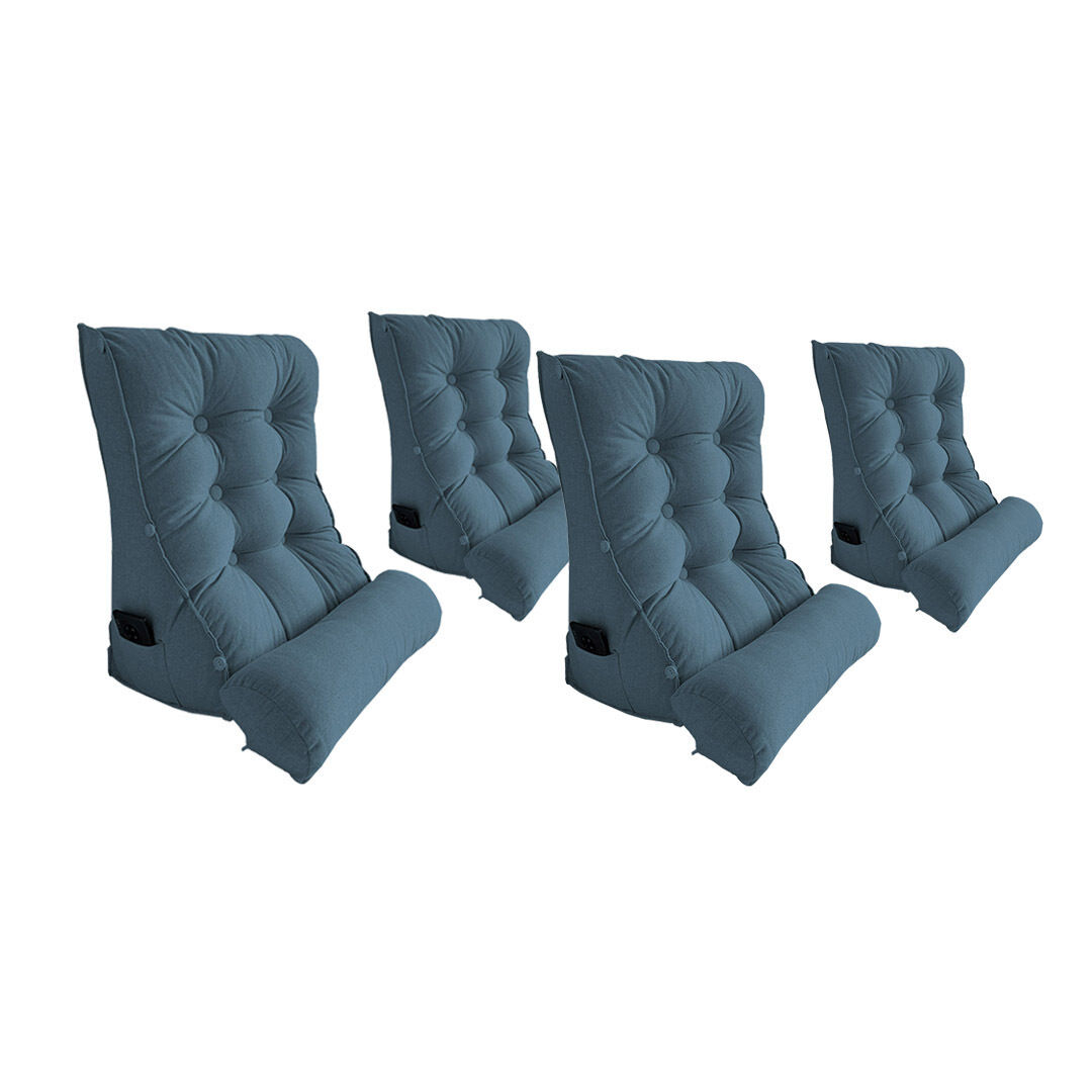 Triangular Wedge Lumbar Pillow Headboard Backrest Sofa Bed Cushion Home Decor Price