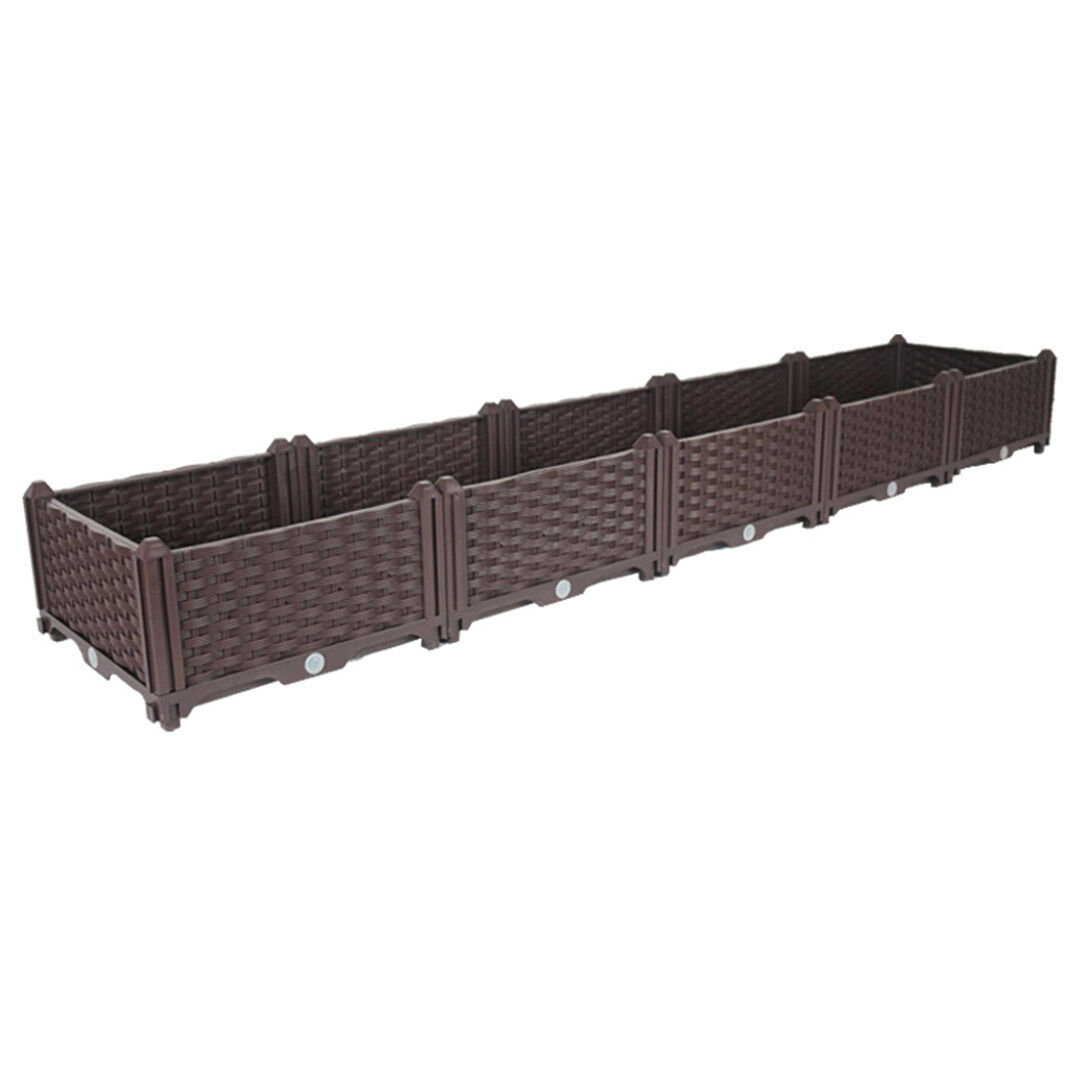 Elevated Raised Garden Bed Plants Vegetable Herb Flower Outdoor Plastic Planter Box Price