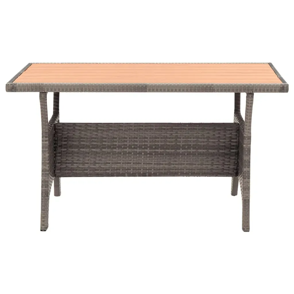 3 Piece Garden Dining Set with Cushions Poly Rattan Price