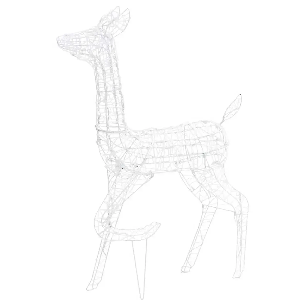 Acrylic Reindeer Family Christmas Decoration 300 LED Price