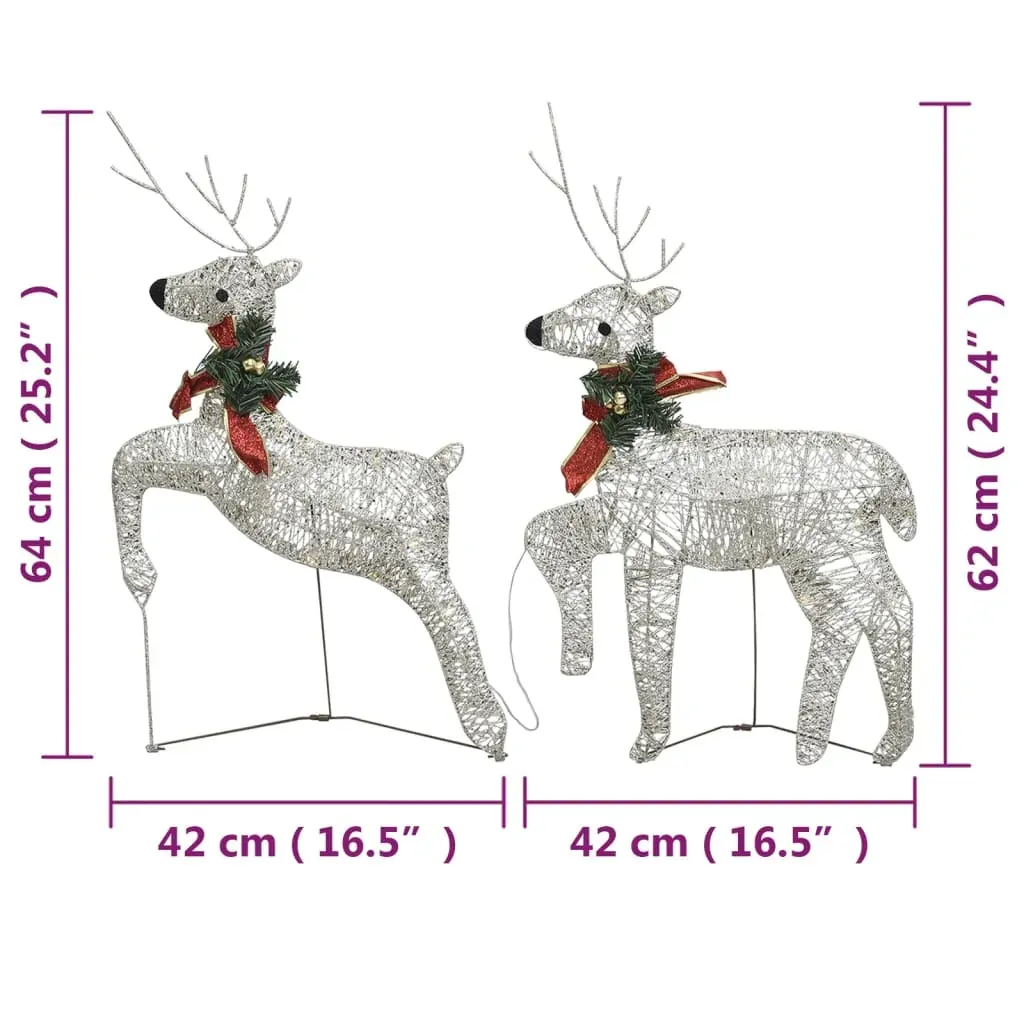 Christmas Reindeers Gold 40 LEDs Price