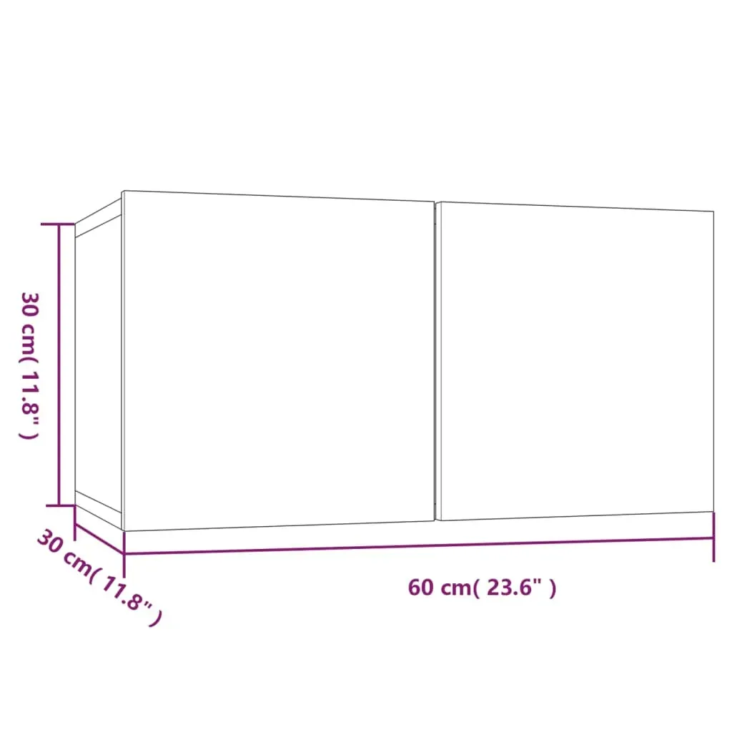 Trowbridge 4 Piece TV Cabinet Set Engineered Wood Price