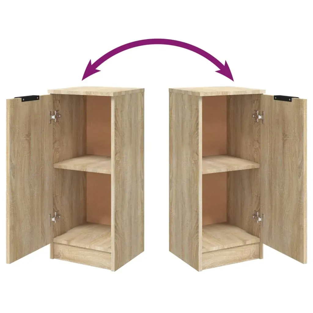 Sideboards 2 pcs 30x30x70 cm Engineered Wood Price