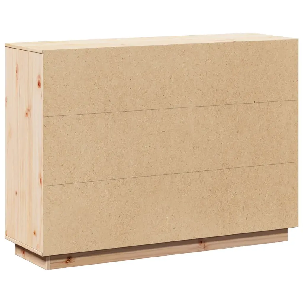 Sideboard 110.5x35x80 cm Solid Wood Pine Price