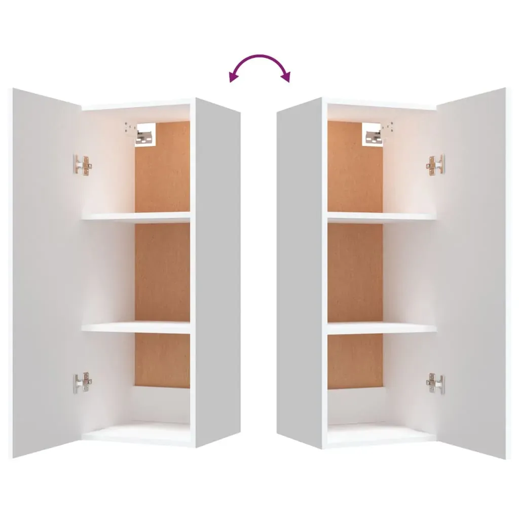 Hanging Wall Cabinet 34.5x34x90 cm Engineered Wood Price
