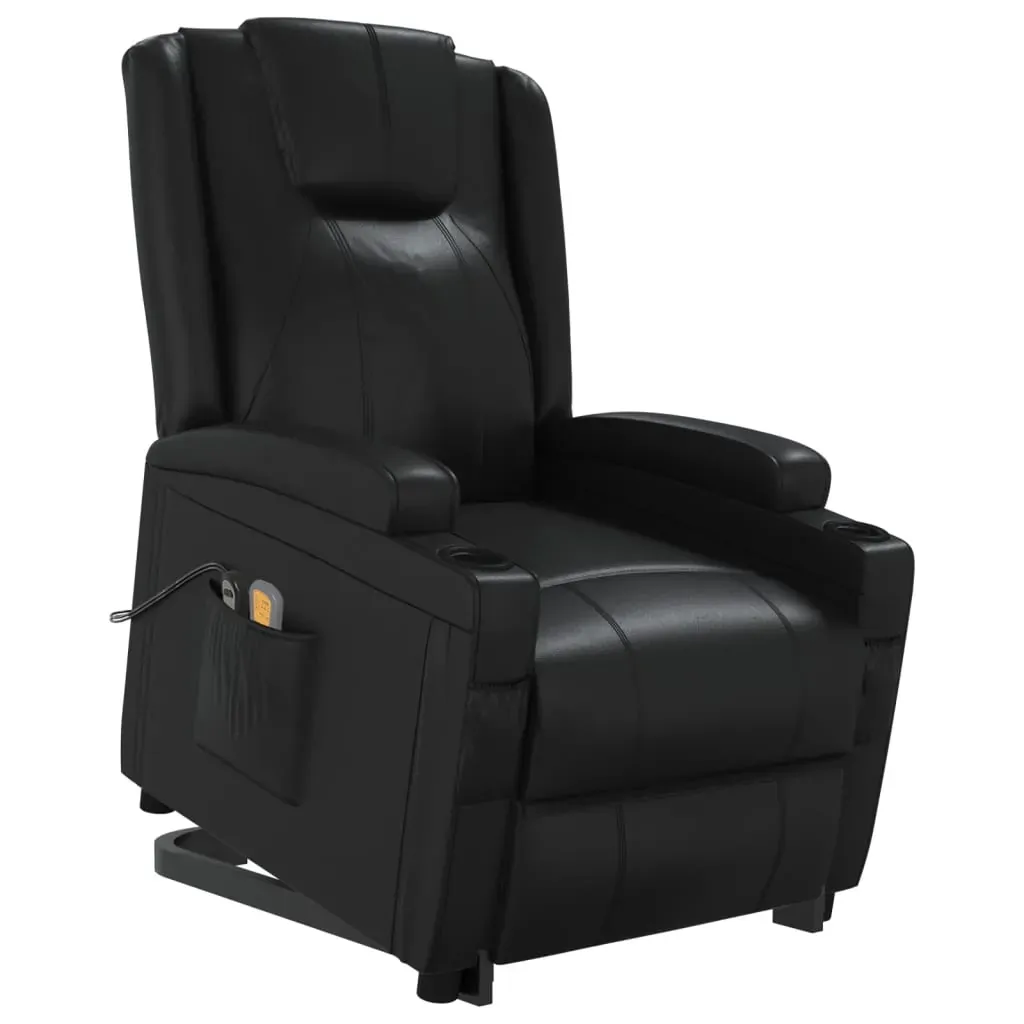 Stand up Massage Reclining Chair Faux Leather Price