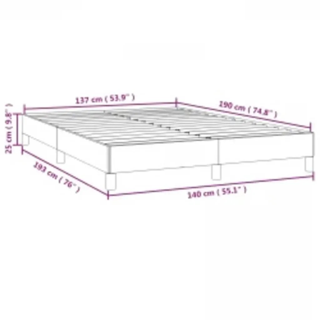 Bed Frame Dark Grey Fabric Price