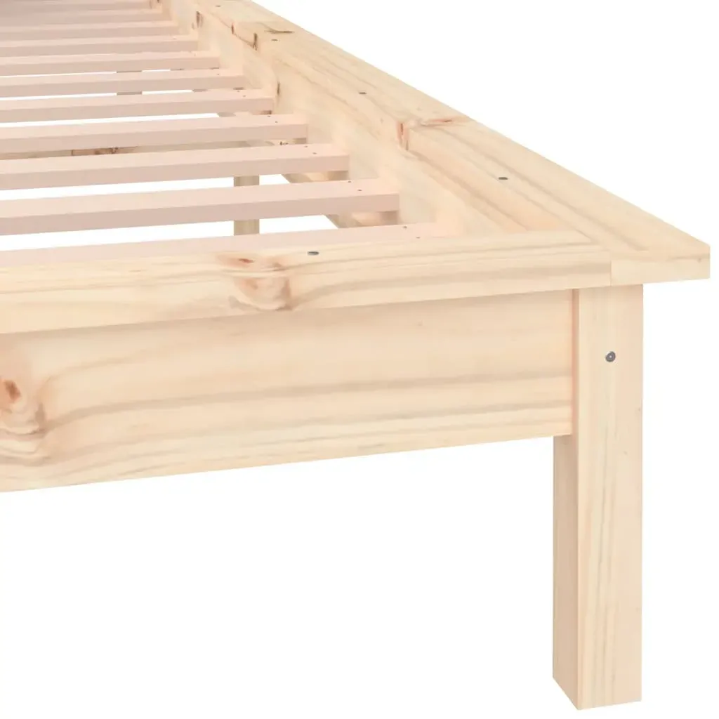LED Bed Frame Solid Wood Price