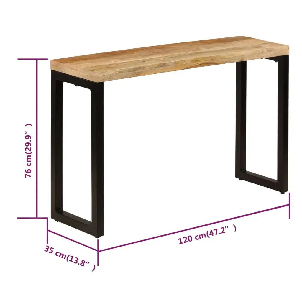 Console Table with Steel Leg Price