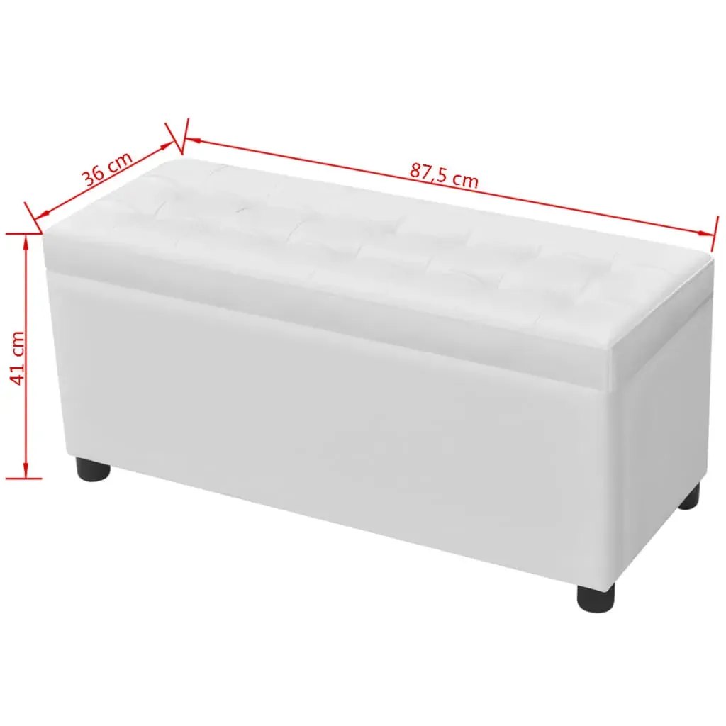 Storage Ottoman Artificial Leather Price