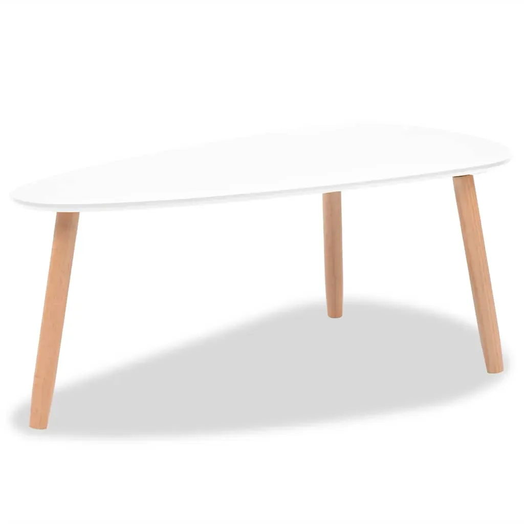 Coffee Table Set 2 Pieces Solid Pinewood Price