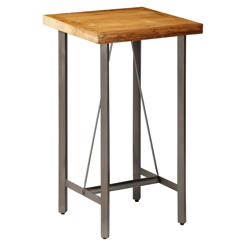 Bar Table Solid Reclaimed Teak 60x60x107 cm Price