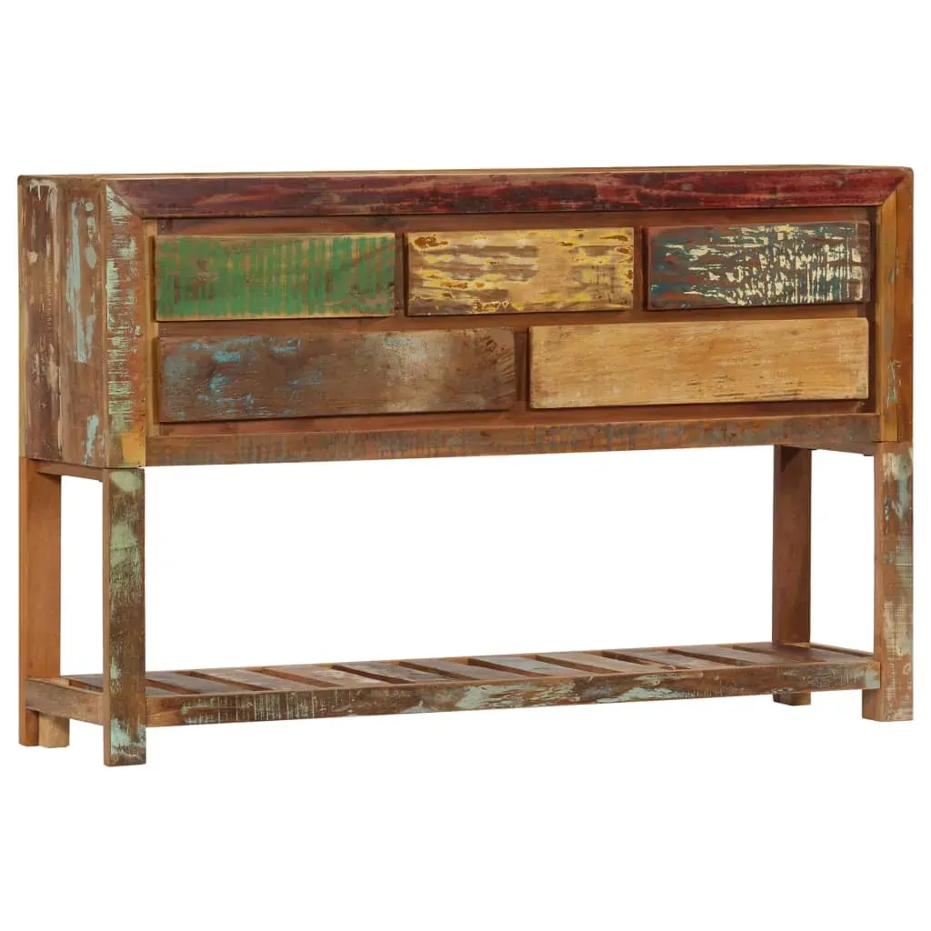 Sideboard 120x30x75 cm Solid Reclaimed Wood Price