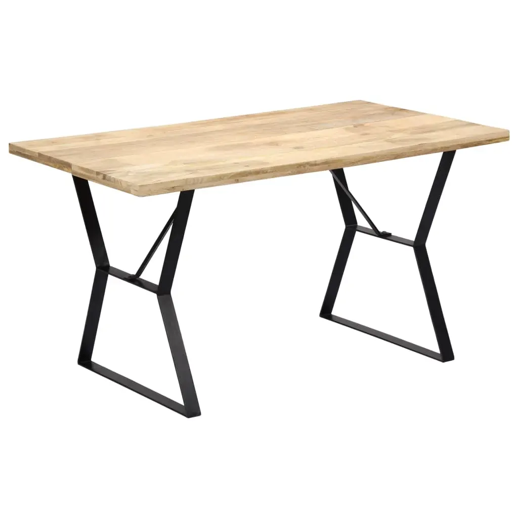 Dining Table 140x80x76 cm Solid Mango Wood Price