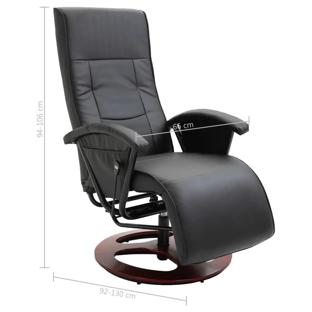 Swivel TV Armchair Faux Leather Price