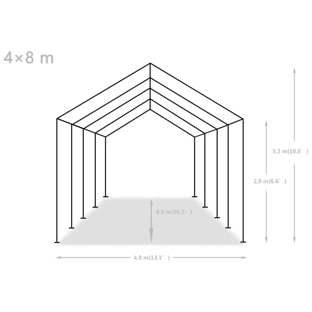 Party Tent PE Grey Price