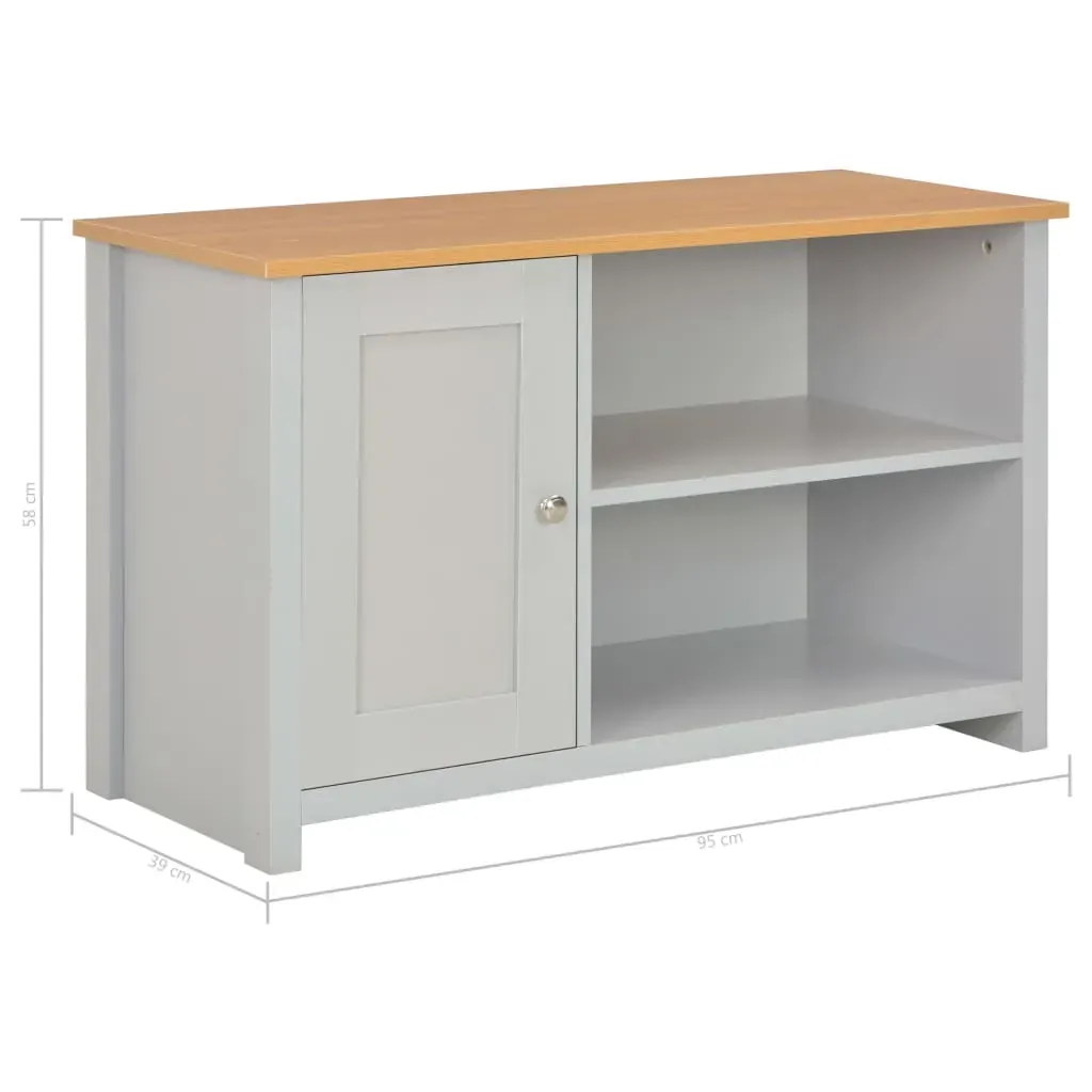 Perkasie TV Cabinet Grey Price