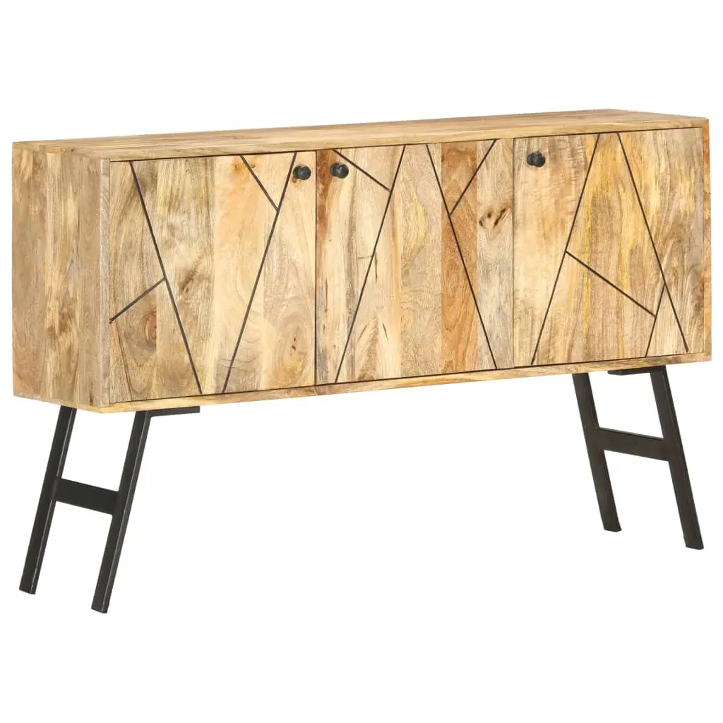 Sideboard 118x30x75 cm Solid Mango Wood Price