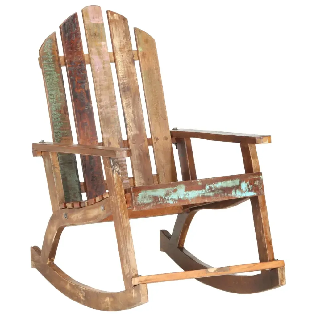 Garden Rocking Chair Solid Reclaimed Wood Price