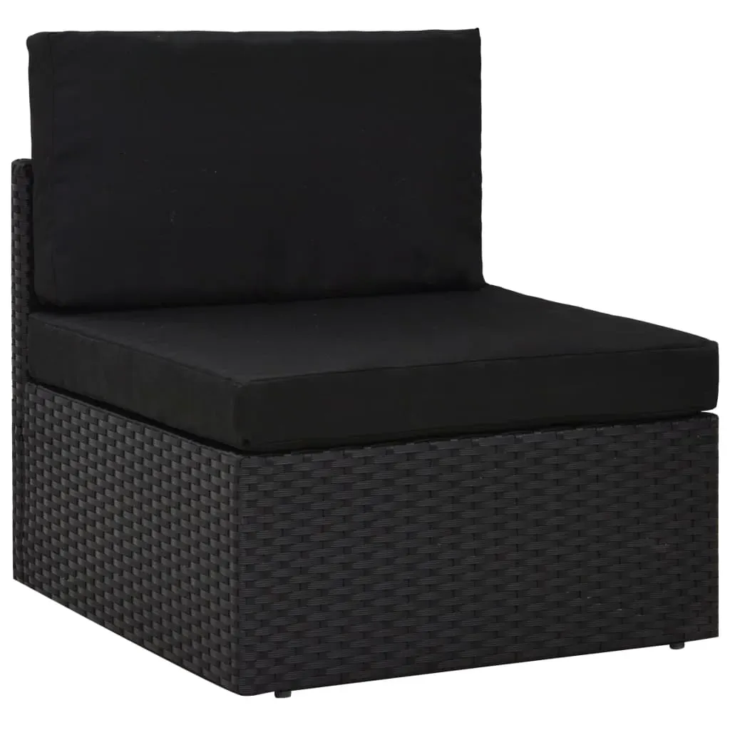 7 Piece Garden Lounge Set Poly Rattan Price