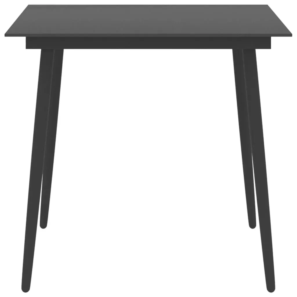 Garden Dining Set Black and Brown Price