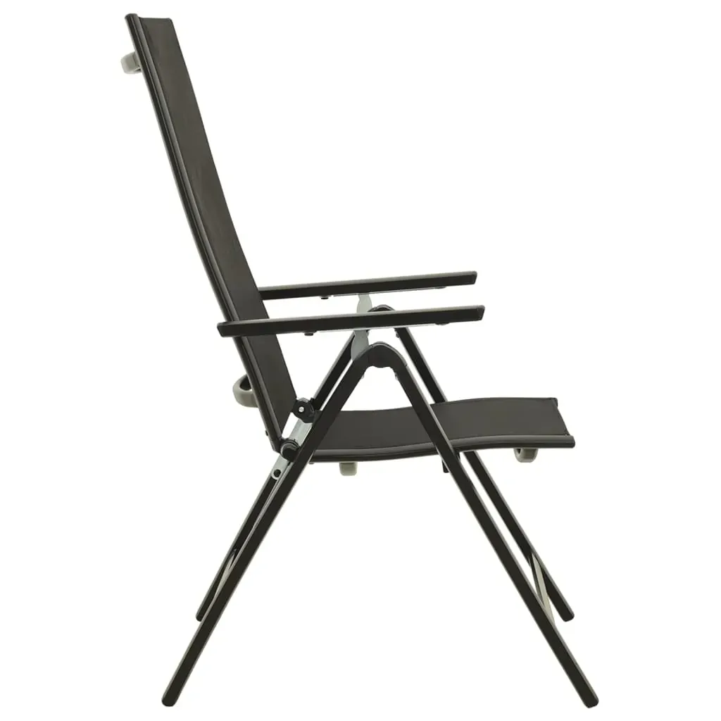 Garden Dining Set Aluminium Anthracite Price
