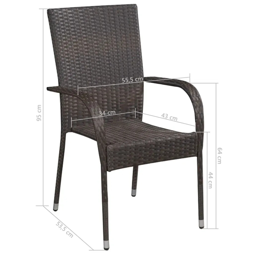 Garden Dining Set Poly Rattan Price