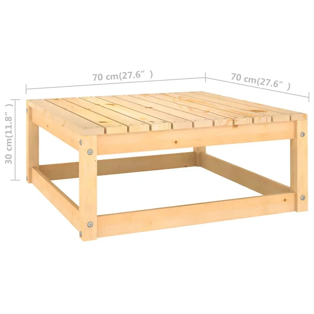 8 Piece Garden Lounge Set Solid Pinewood Price