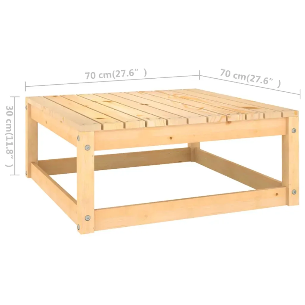 8 Piece Garden Lounge Set Solid Pinewood Price