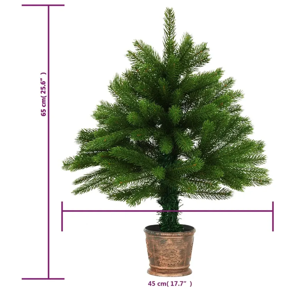 Artificial Christmas Tree with LEDs Green Price
