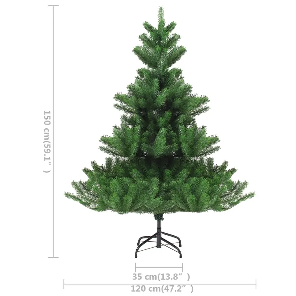 Nordmann Fir Artificial Christmas Tree with LEDs Green Price