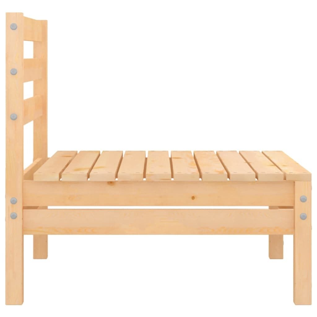 6 Piece Garden Lounge Set Solid Pinewood Price