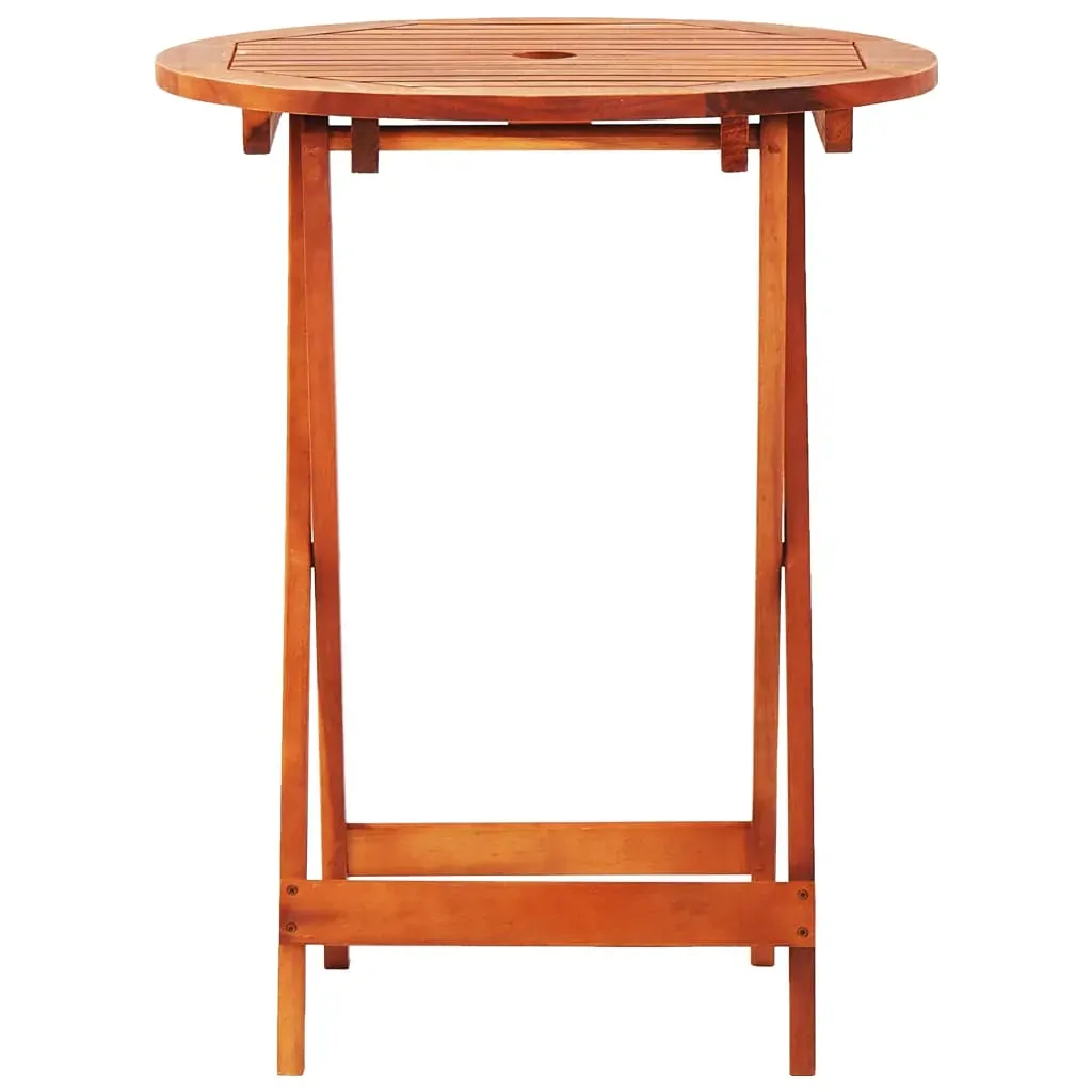 3 Piece Folding Outdoor Dining Set Solid Eucalyptus Wood Price