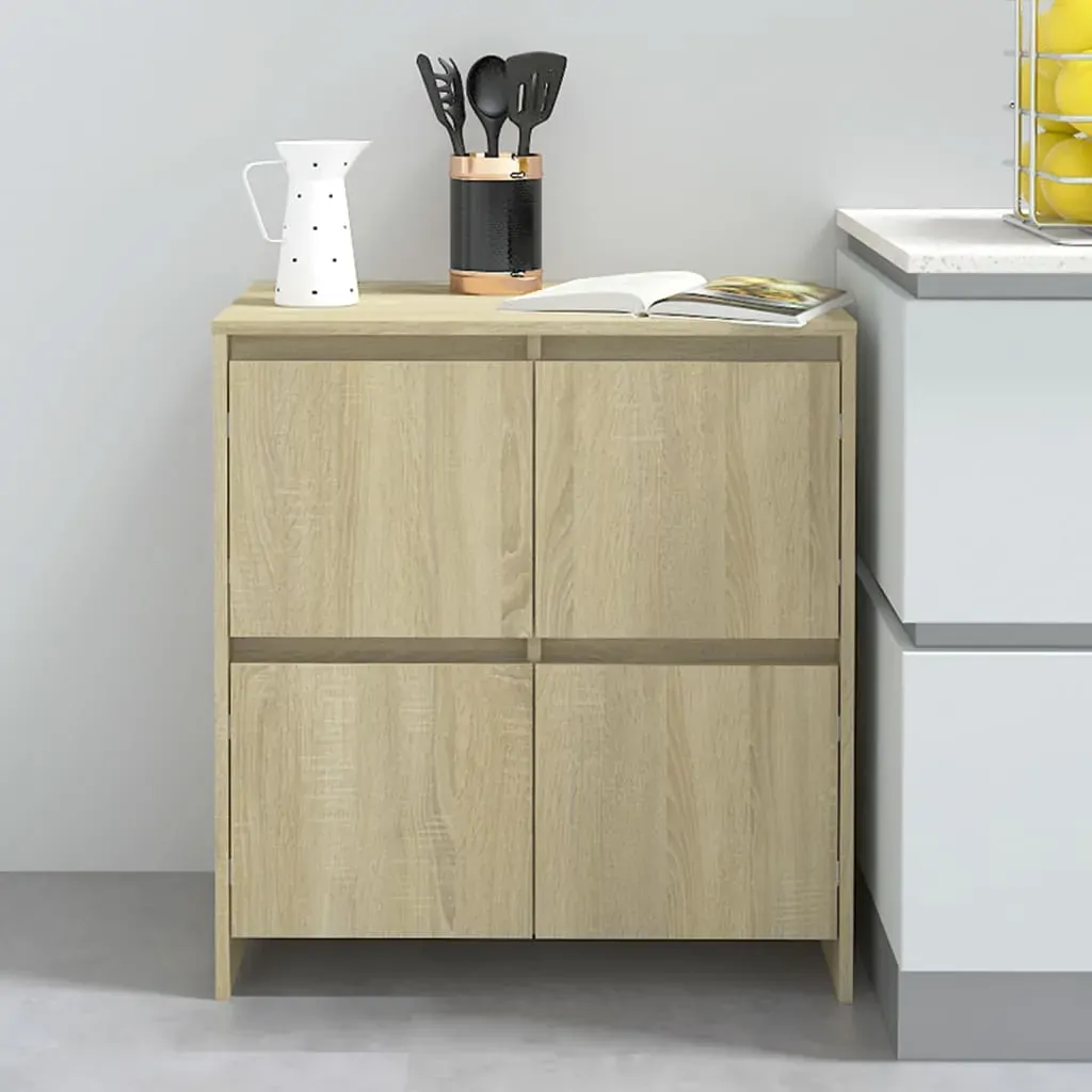 Sideboards 2 pcs 70x41x75 cm Engineered Wood Price