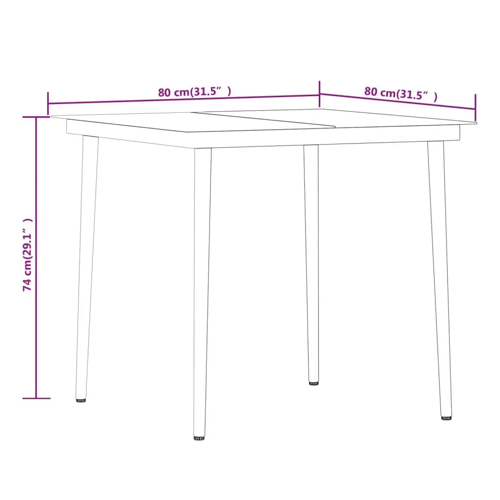 Garden Dining Set with Cushions Price