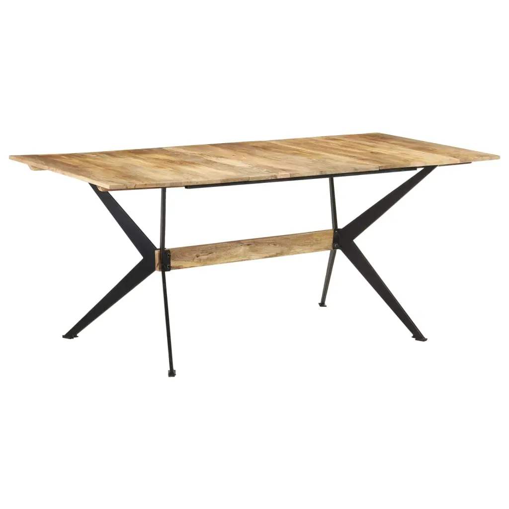 Dining Table 180x90x76 cm Solid Mango Wood Price