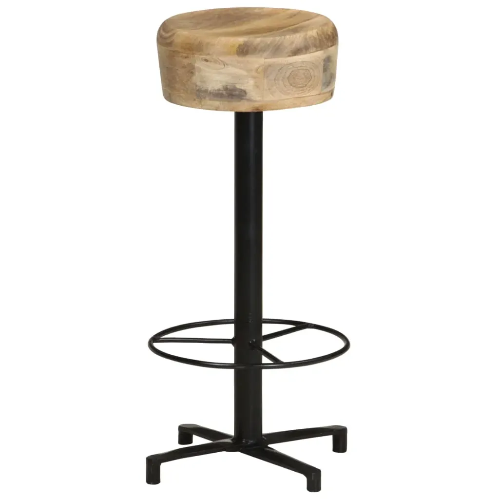 Bar Stools 2 pcs Solid Mango Wood Price